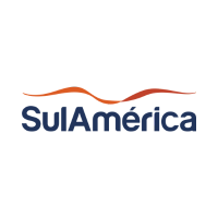 Logo do convênio de saúde SulAmérica, aceito na clínica Recife Ortopedia.