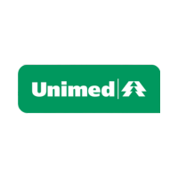 Logo do convênio de saúde Unimed, aceito na clínica Recife Ortopedia.